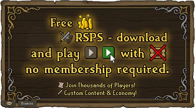 Free RSPS – download and play with no membership required