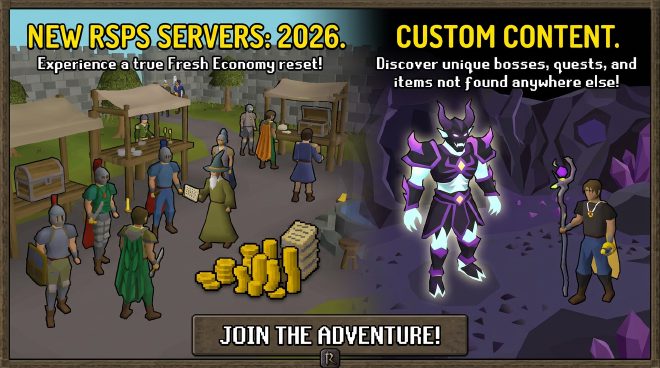 New RSPS servers launching in 2026 with fresh economies and custom content