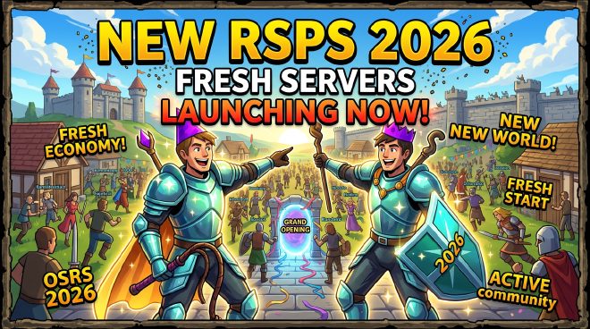 New RSPS 2026 – best newly launched RuneScape private servers guide
