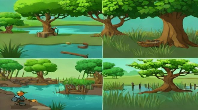 AFK skilling methods – woodcutting, fishing, and mining in RSPS AFK zones