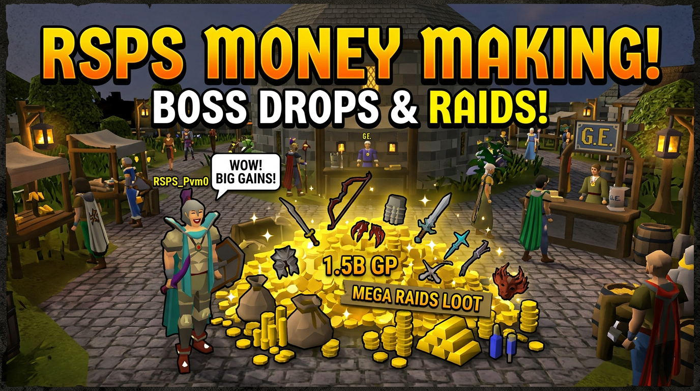 RSPS Money Making Guide – Best Ways to Earn GP on Private Servers 2026 ...
