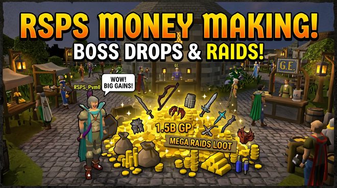 RSPS Money Making Guide – best ways to earn GP on RuneScape private servers 2026
