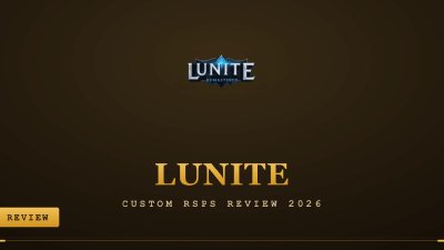Lunite RSPS Review - Remastered Custom 317 Server 2026