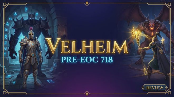 Velheim RSPS review – best 718 Pre-EOC server 2026